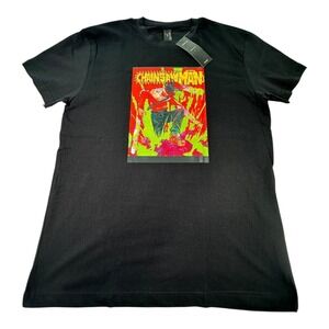 Avenue 1975 New‎ York Chainsaw Man Graphic T-Shirt Black Mens Size L